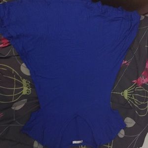 Blue T-Shirt dress